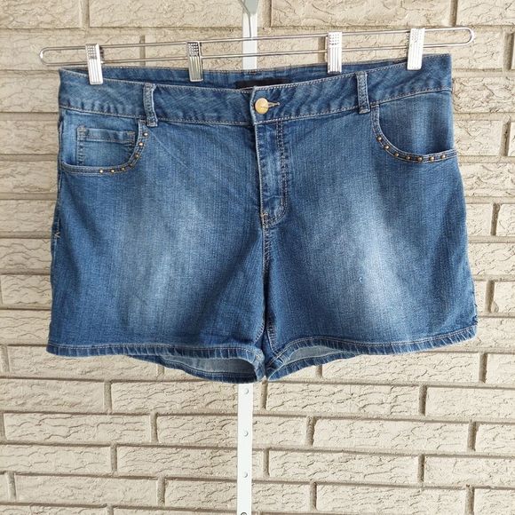 Venezia Pants - Venezia Denim Jean Shorts with Pockets 18 GUC